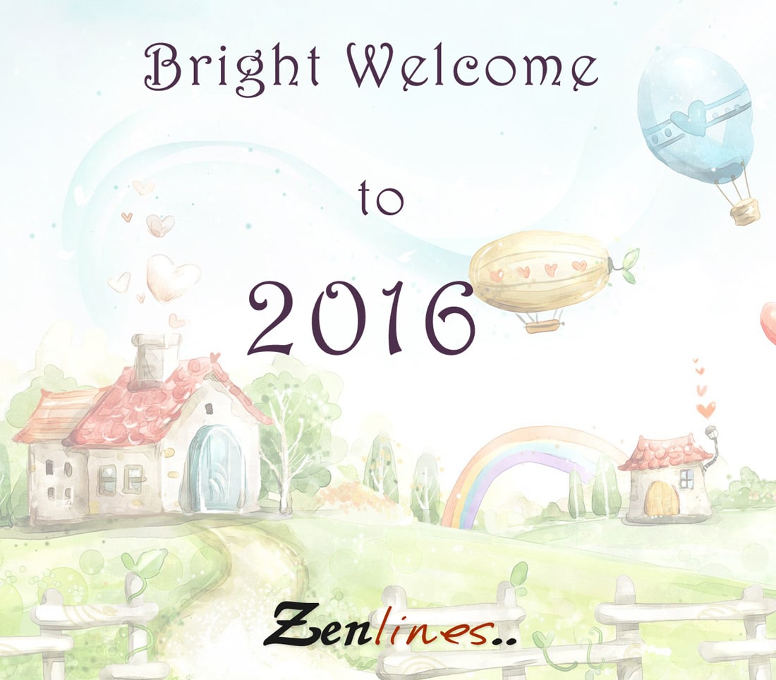 Bright Welcome to 2016