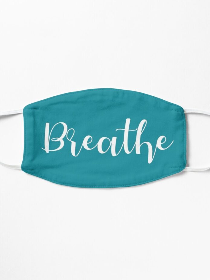 Breathe Meditate Namaste Novelty Yoga Gift Mask