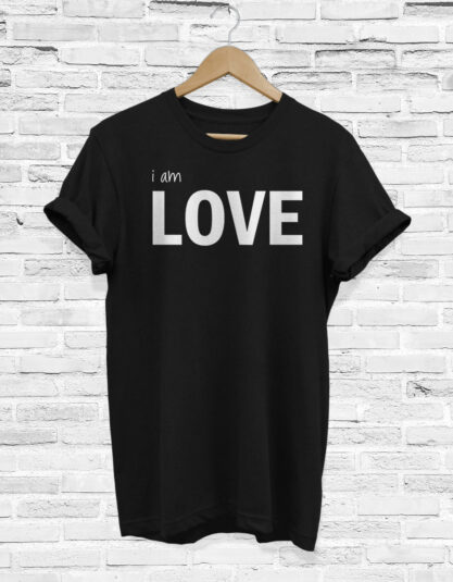 I am Love How to Meditate Mindfulness Gift Yoga T-shirt